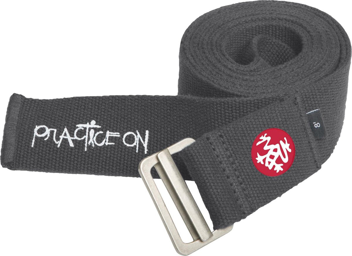 Manduka Banden en riemen voor krachttraining - zwart