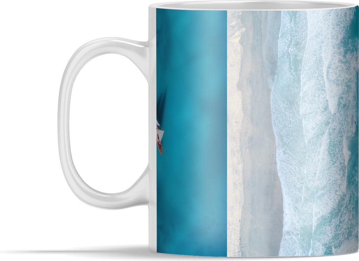 Mok - Boot - Zee - Strand - 350 ml - Beker