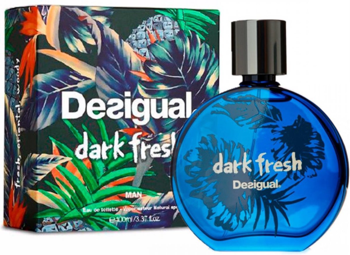 DESIGUAL-DARK FRESH MAN -EAU DE TOILETTE- vapo 100 ml