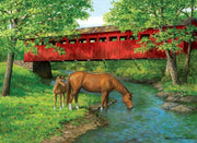 Puzzel 1000 stukjes-Sweet water bridge