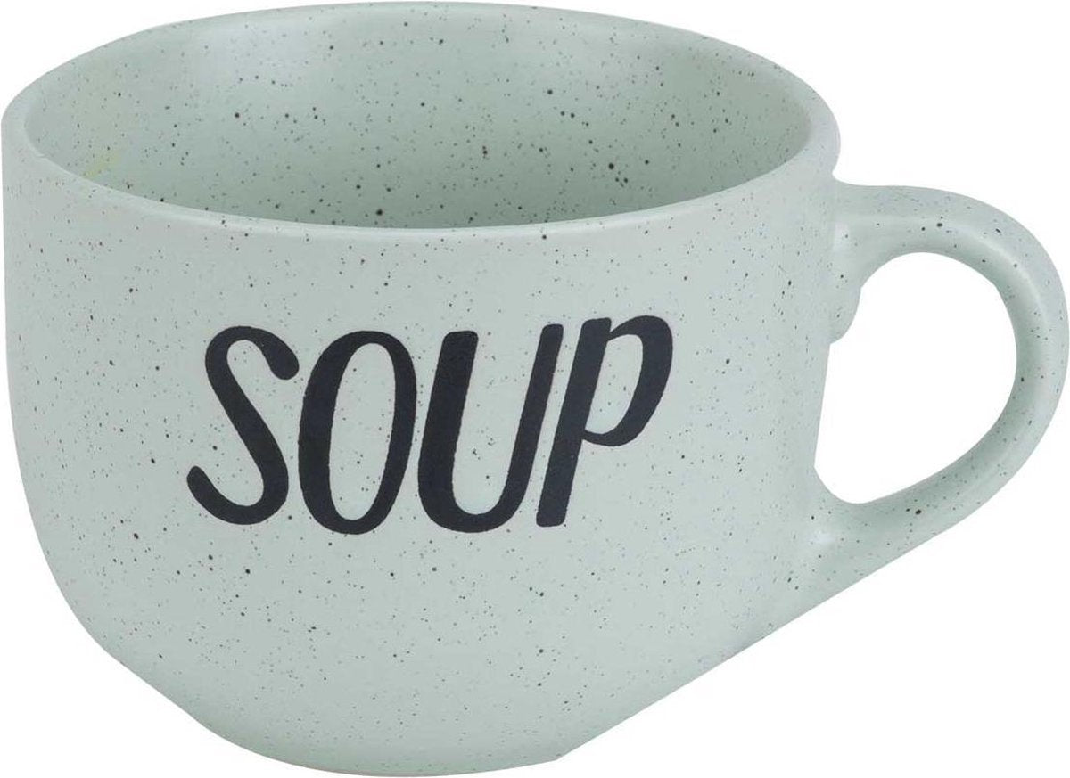 Cosy&Trendy 'SOUP' Soepkommen met oor - Ø 11