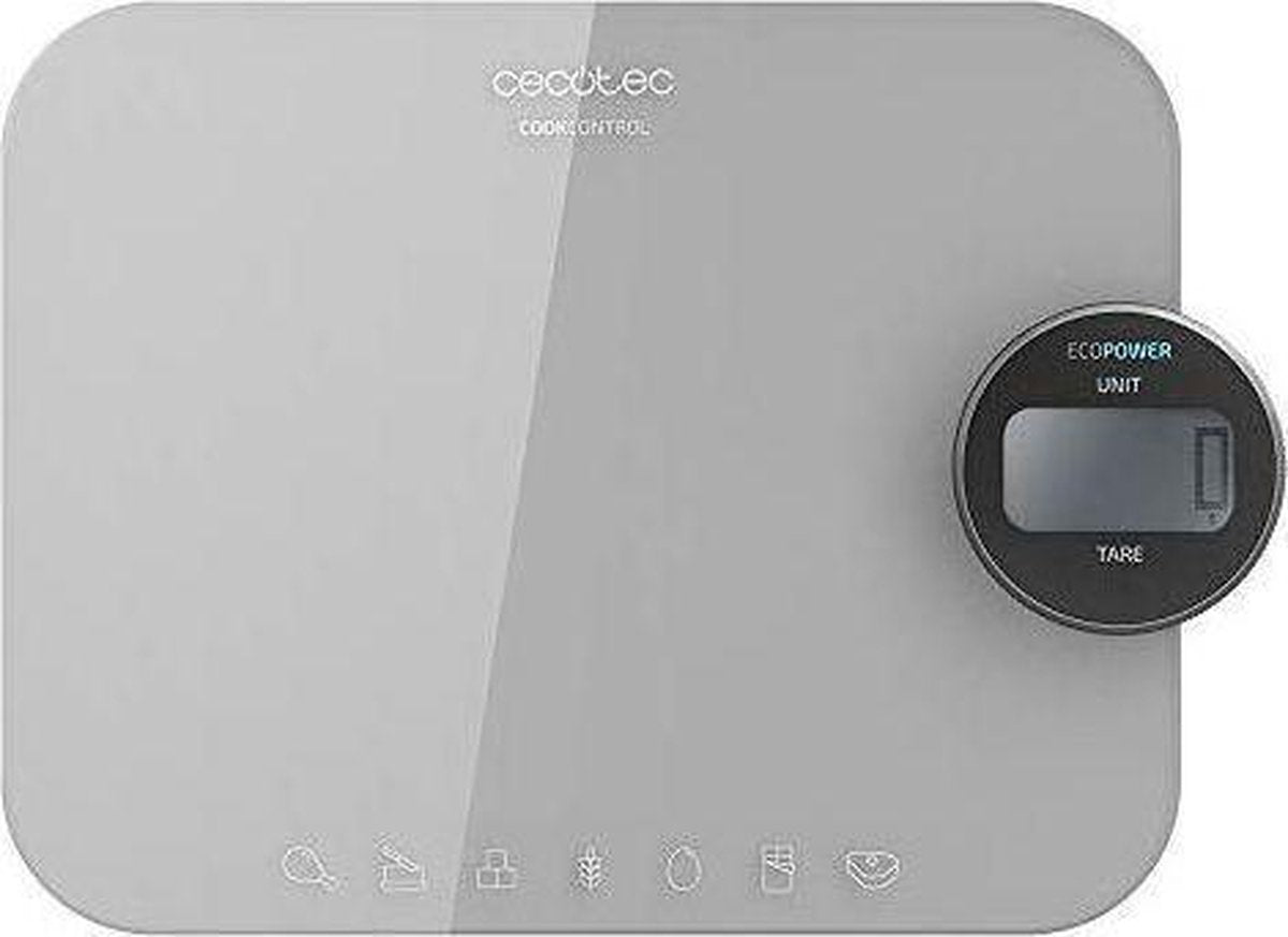 keukenweegschaal Cecotec Cook Control 10300 EcoPower LCD 8 Kg