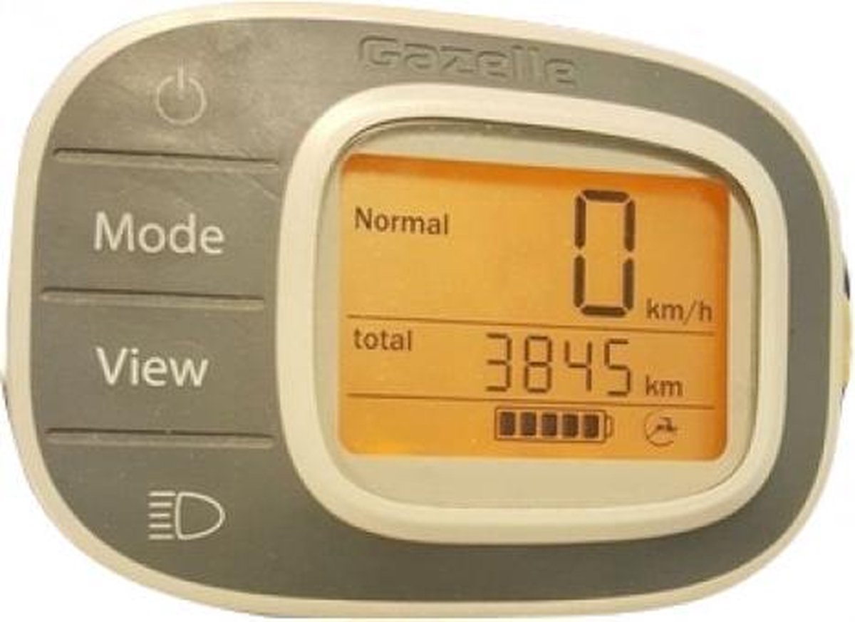 Gazelle Display Voor Innergy E-bike Zilvergrijs