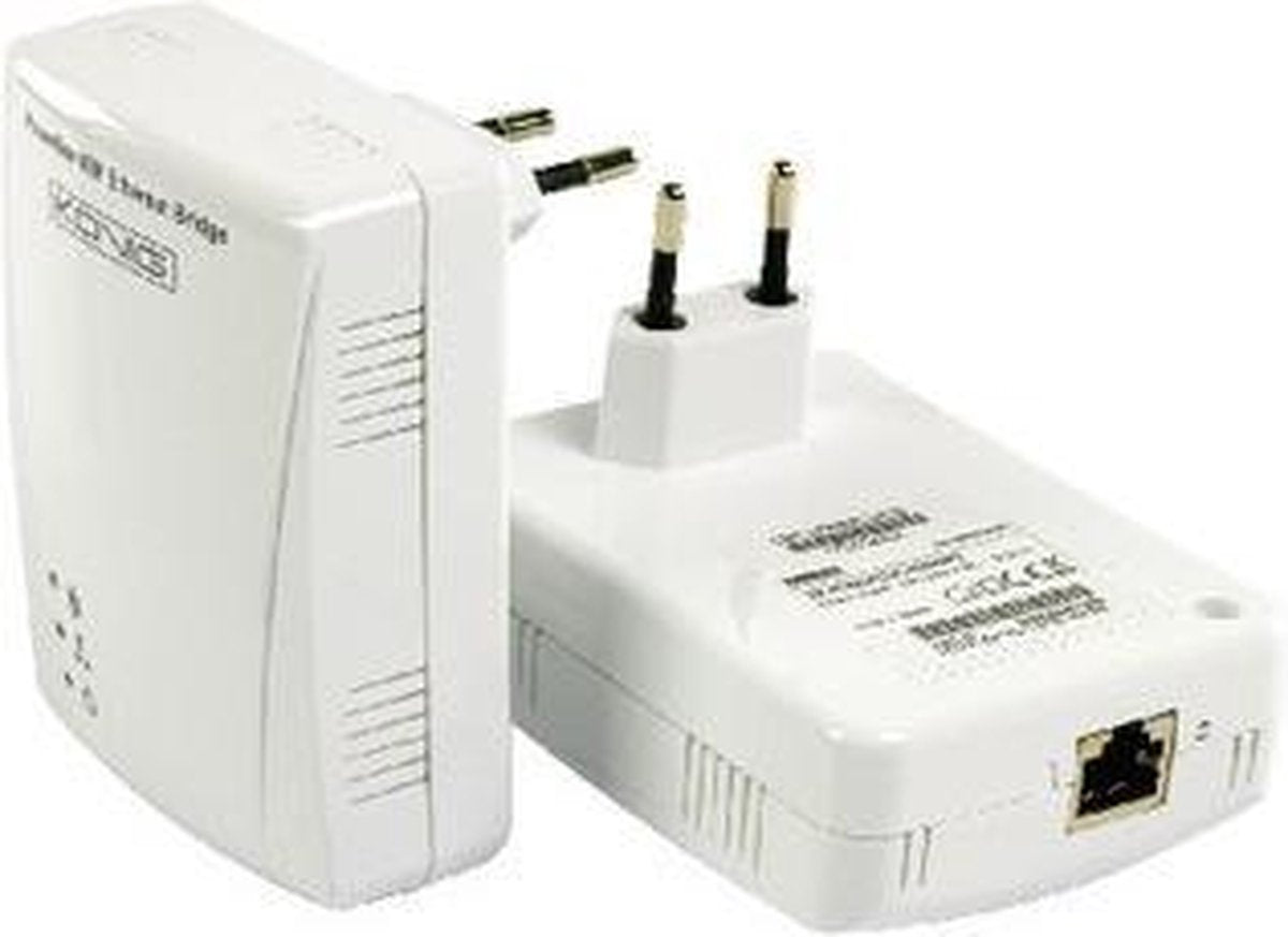 König CMP-HOMEPLUG26 productinformatie - CMP-HOMEPLUG26 Homeplugset wit 85 mbps