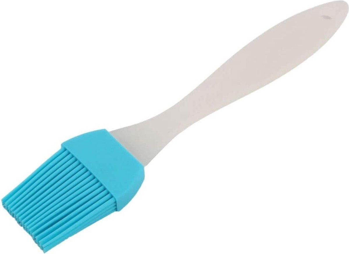Doodadeals® | Siliconen Bakborstel | Invetkwast | Bakkwast | Bakkwastje Siliconen | Marinade Kwast | BBQ Kwast | Blauw