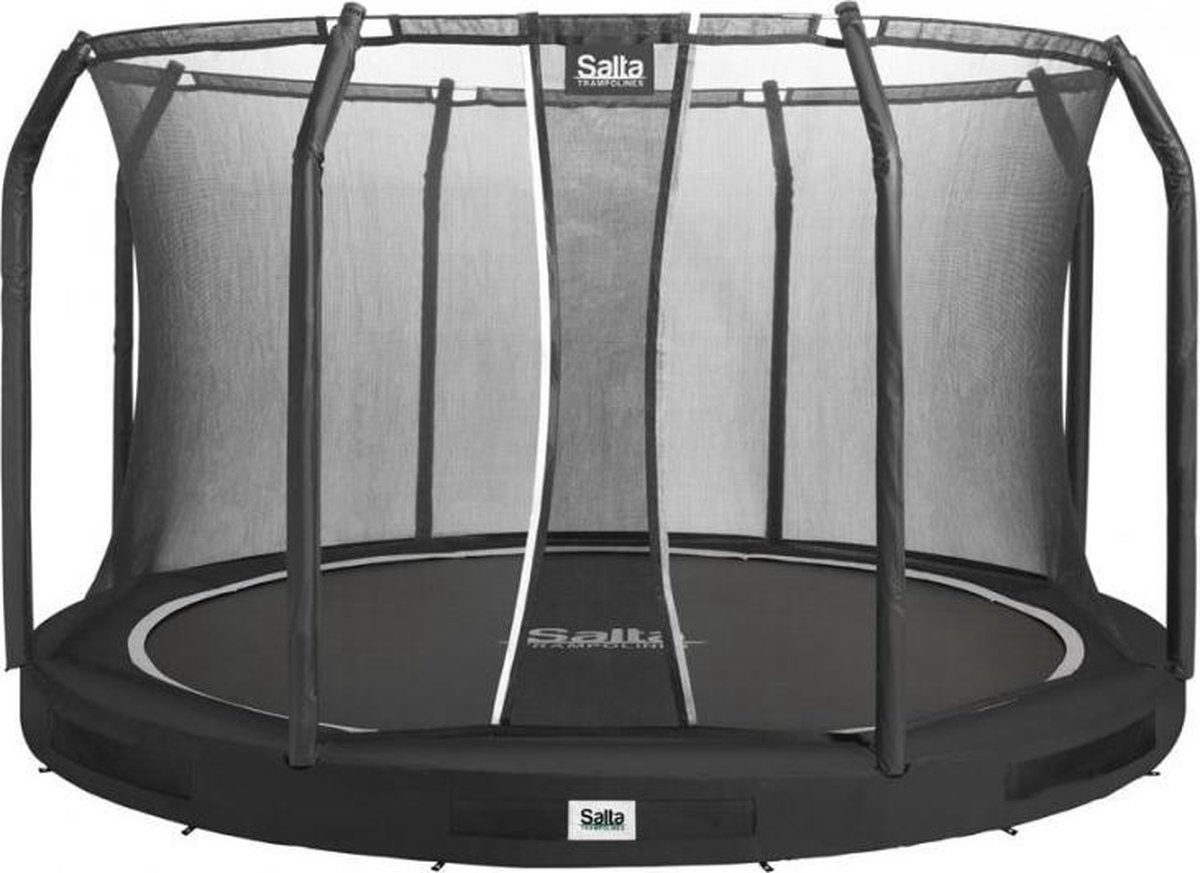 Salta Premium Ground Trampoline met Veiligheidsnet - 305 cm - Zwart