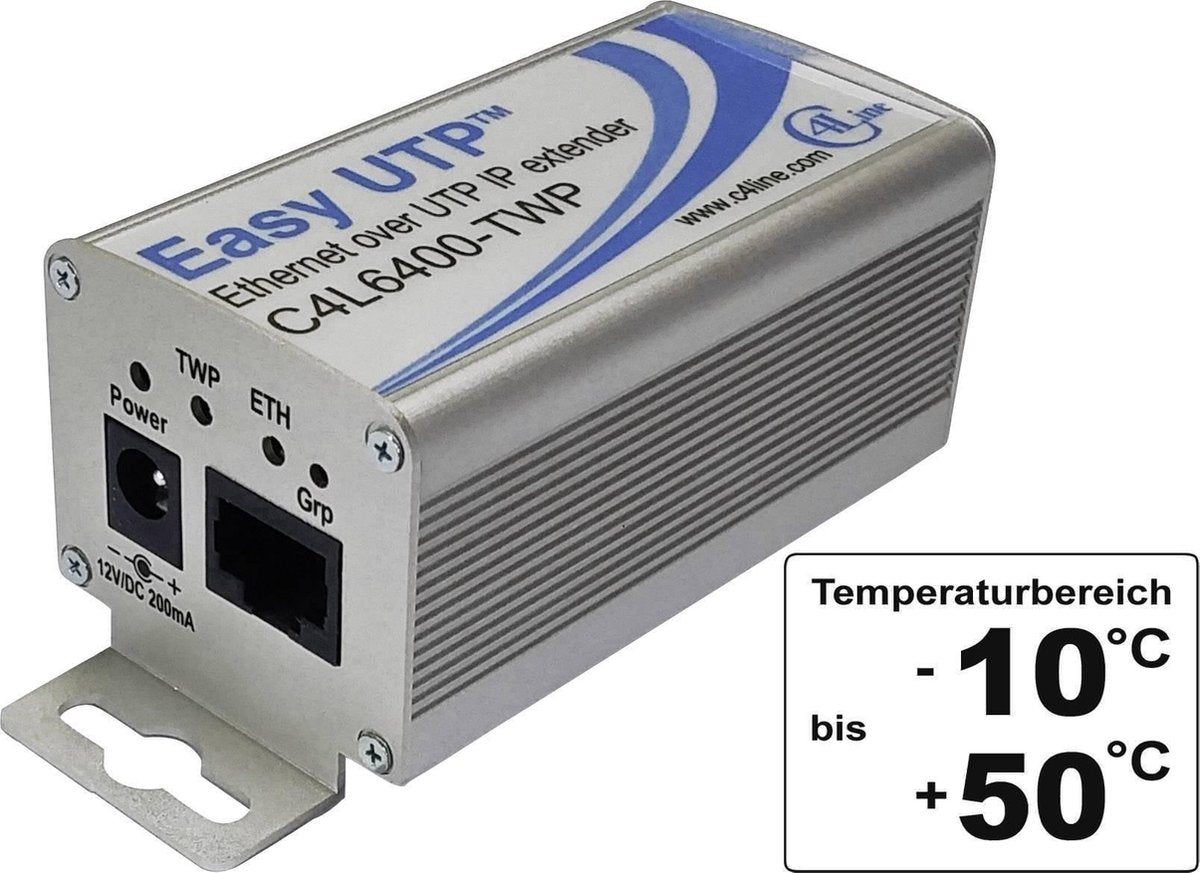 Netwerkuitbreiding Renkforce 2-draads Reikwijdte (max.): 500 m 100 MBit/s