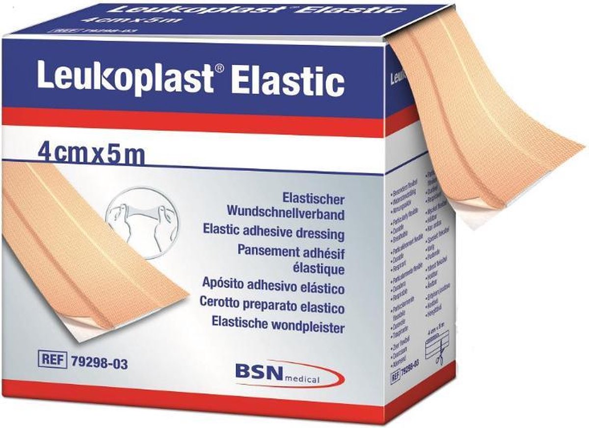 Leukoplast Elastic wondpleister 5m x 4cm 7929803