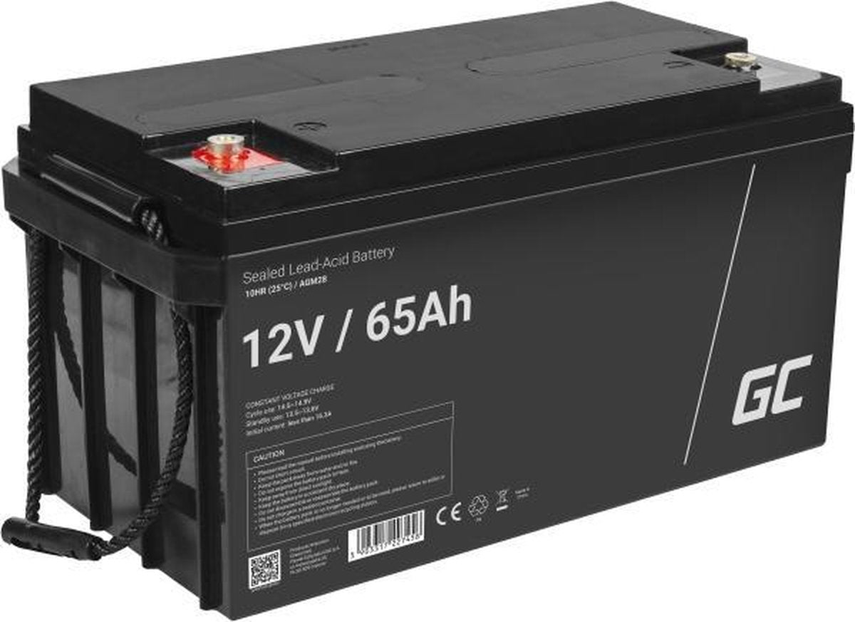 Accu AGM VRLA 12V 65Ah