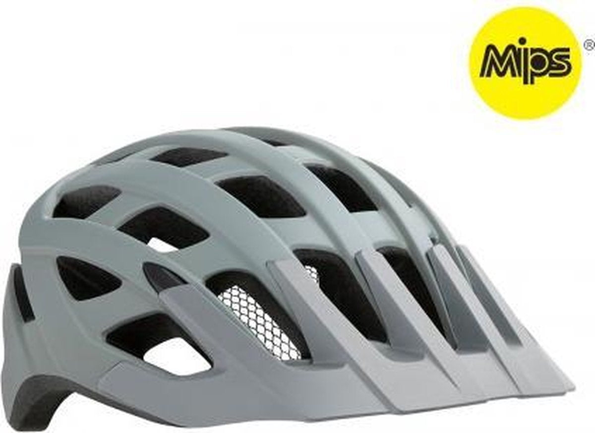 Lazer Fietshelm Roller Mips Unisex Grijs Maat 52-56 Cm