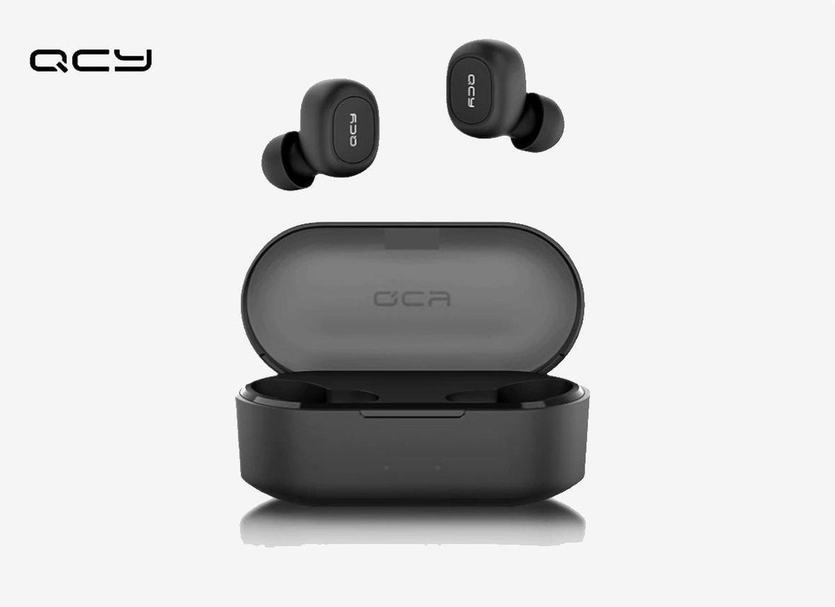 QCY QS2 - Volledig draadloze in-ear oordopjes - Zwart