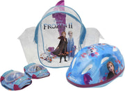 Volare Disney Frozen 2 Beschermset - Helm - 51-55 cm - Blauw/Paars