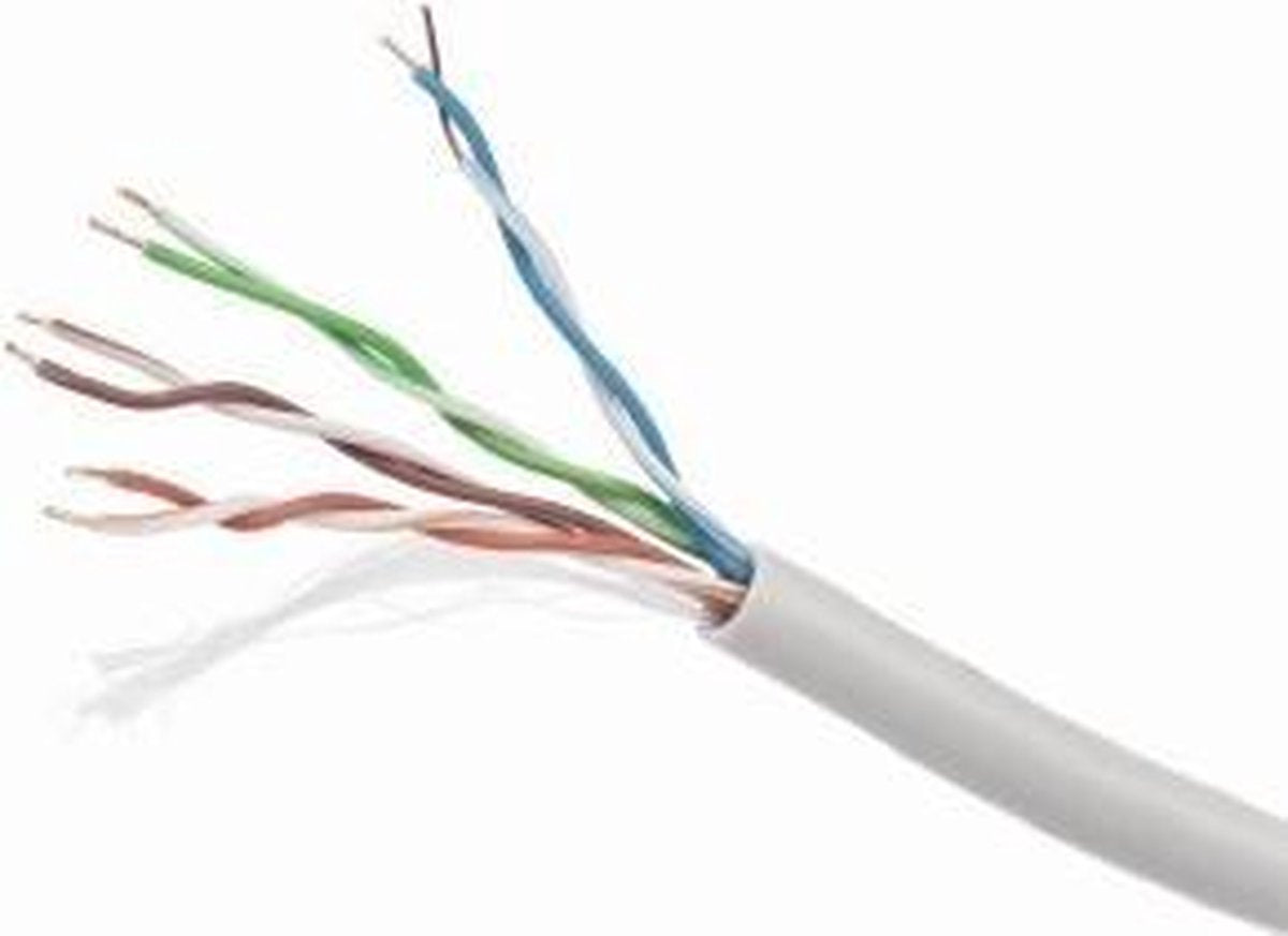 Gembird UPC-5004E-SO-LSZH netwerkkabel 305 m Cat5e U/UTP (UTP) Grijs
