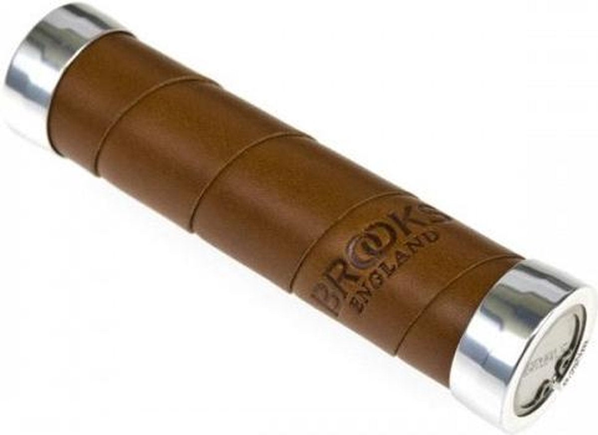 Brooks Handvat Slendergrip Leer 130 Mm Bruin Per Stuk