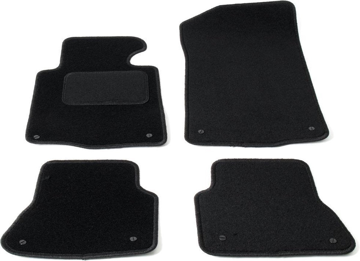 Automatten op maat - zwart stof - geschikt voor BMW 3-Serie E36 Coupe 1990-1999