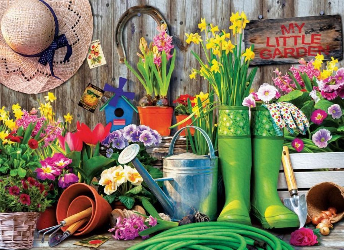 Puzzel 1000 stukjes - Garden tools