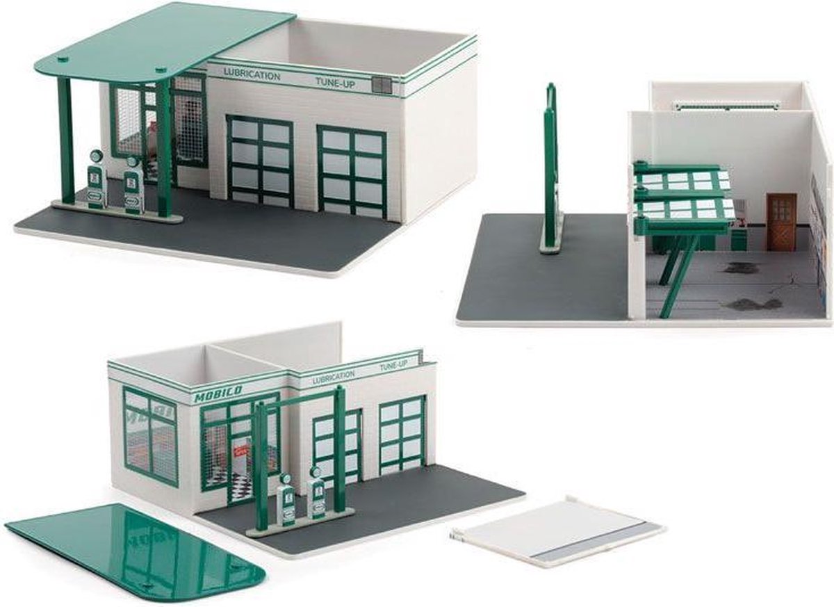 Garage Sets Vintage Gas Station Christine
