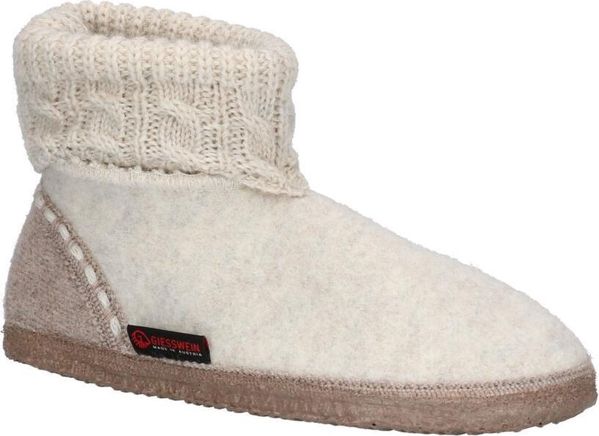 Giesswein Freiburg Beige Pantoffels