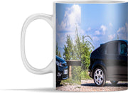 Mok - Auto - Ford Focus - Natuur - 350 ml - Beker