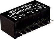 Mean Well DPBW06G-15 DC/DC-convertermodule 200 mA 6 W Aantal uitgangen: 2 x