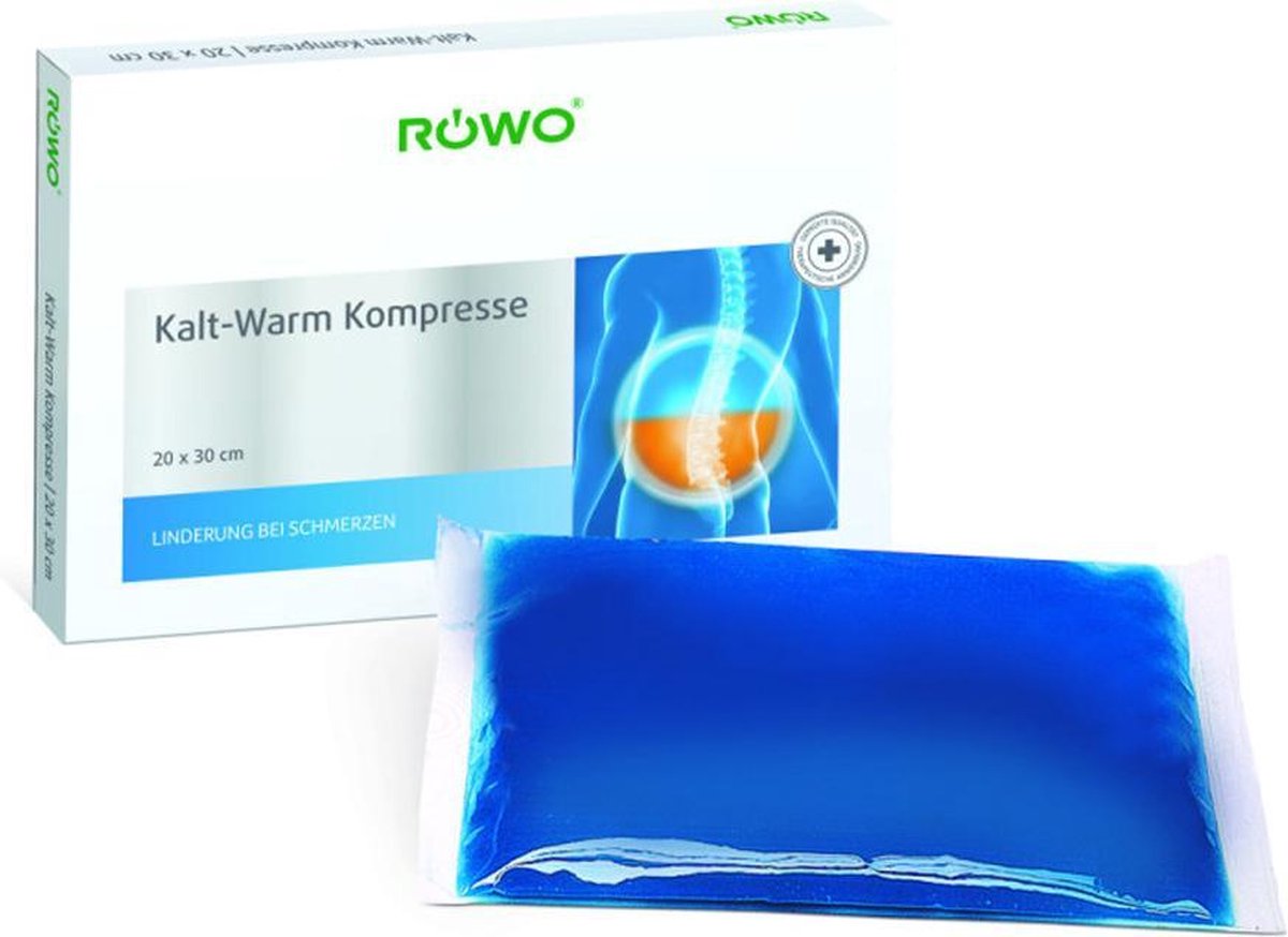 Röwo Hot-Coldpack met etui 20x30cm 1st