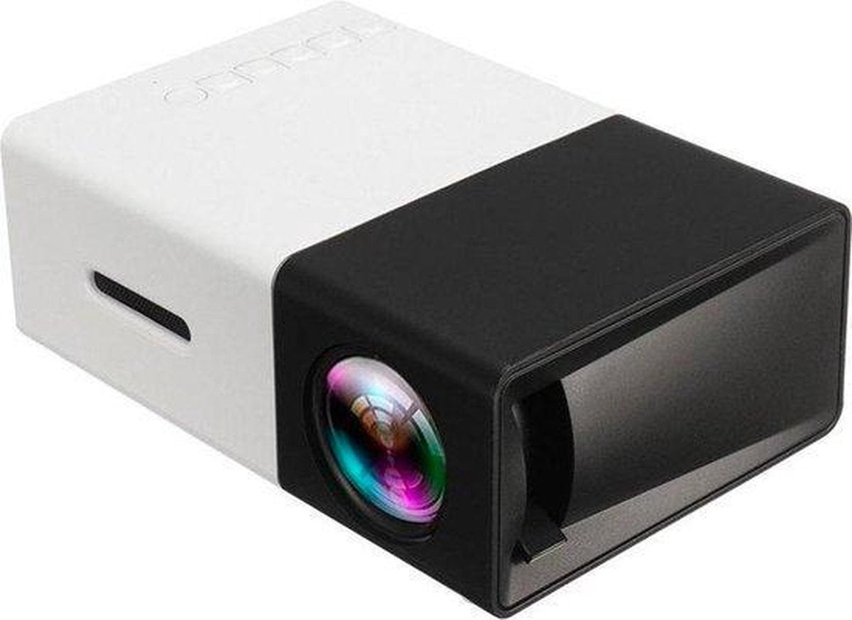 MIRO Mini Beamer Full HD 1080P - Mini Projector - NL Handleiding - Full HD 1080P - Mini beamer projector - Mini projector - Beamer mini - Beamer scherm - Portable - Presentaties / Films / Games - HDMI beamer - Pocket beamer - Beamer voor onderweg