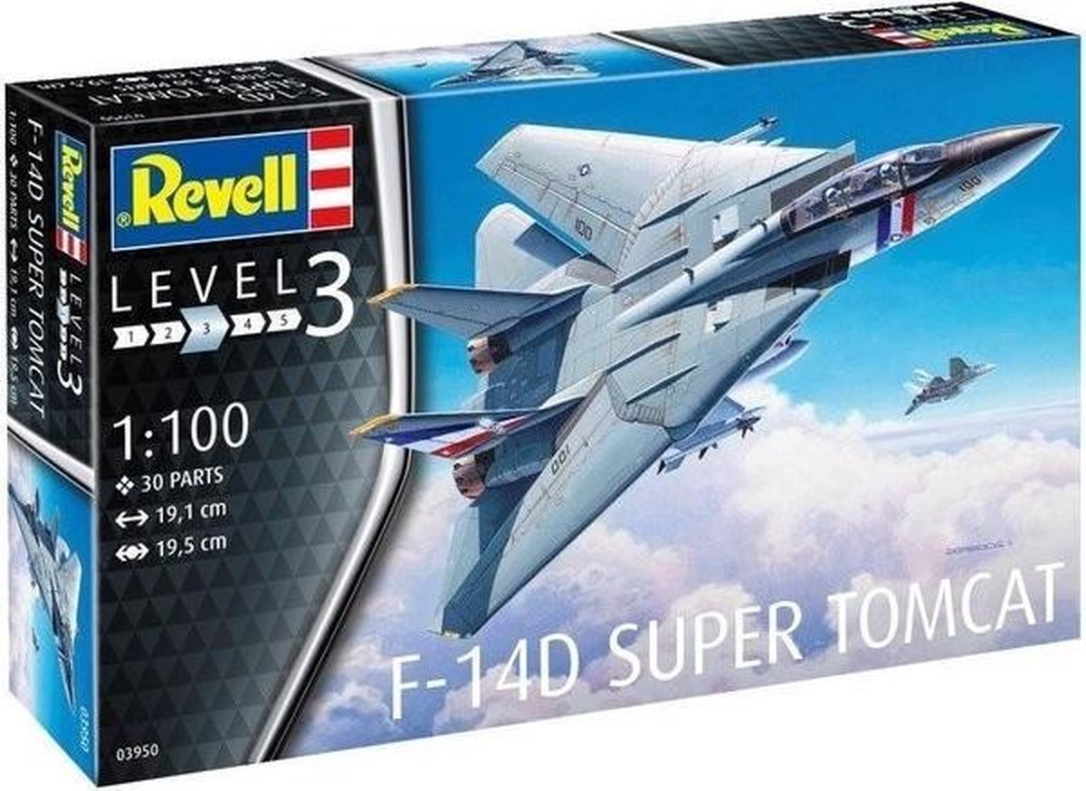 F-14D Super Tomcat Revell schaal 1100