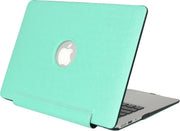 Mobigear Hard Case Silk Texture United Turquoise voor Apple MacBook Pro 13 inch (2008-2012)