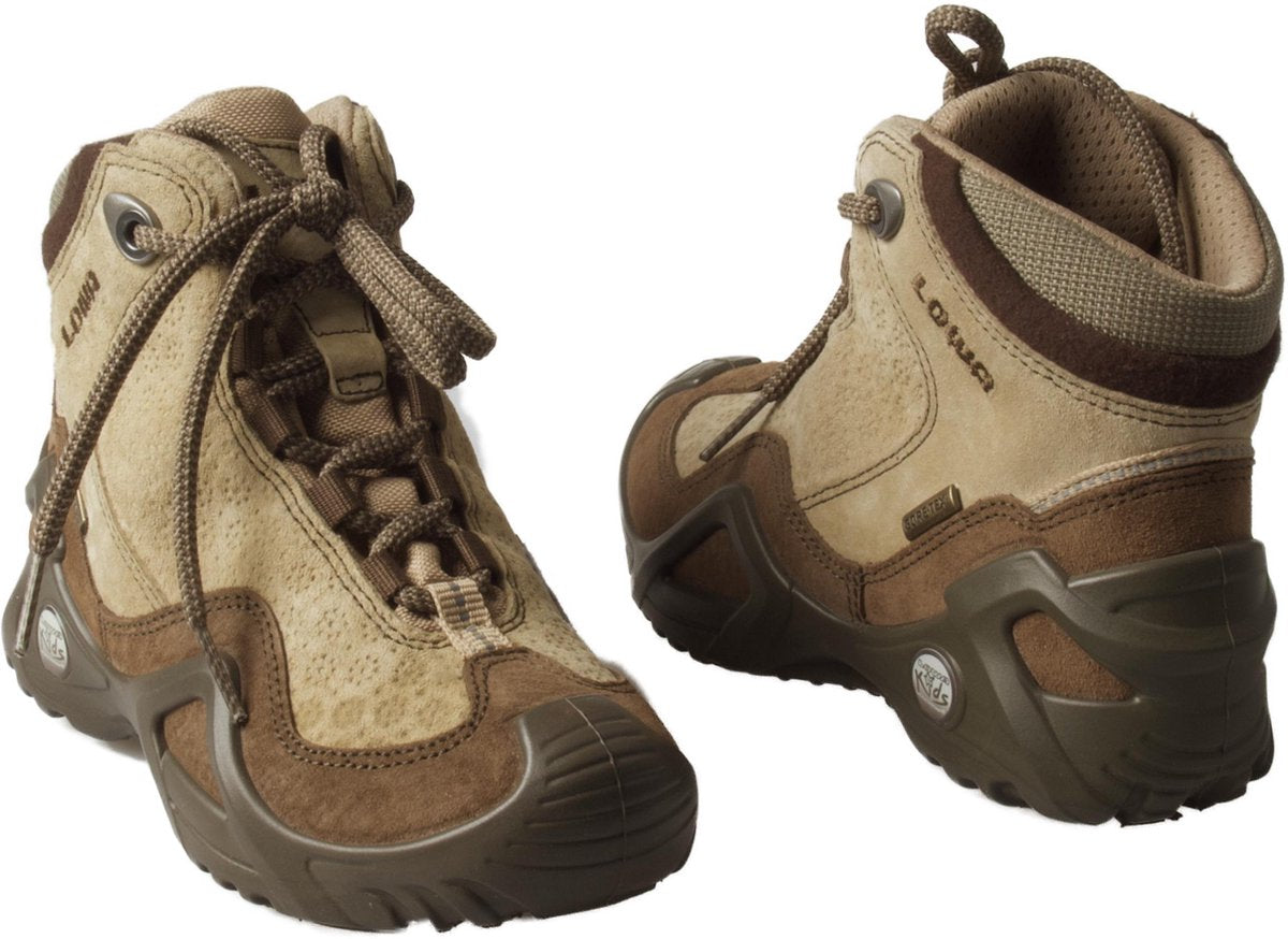 Lowa Kinderwandelschoen AL-K Peggy GTX Mid  - Bruin/Beige - Maat 31