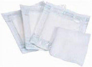 100 STERILE GAASJES gaas kompressen gaskompressen– 20x20 opgevouwen 10x10 cm - non woven - desinfectie of sterilisatie – desinfecteren LATEX FREE