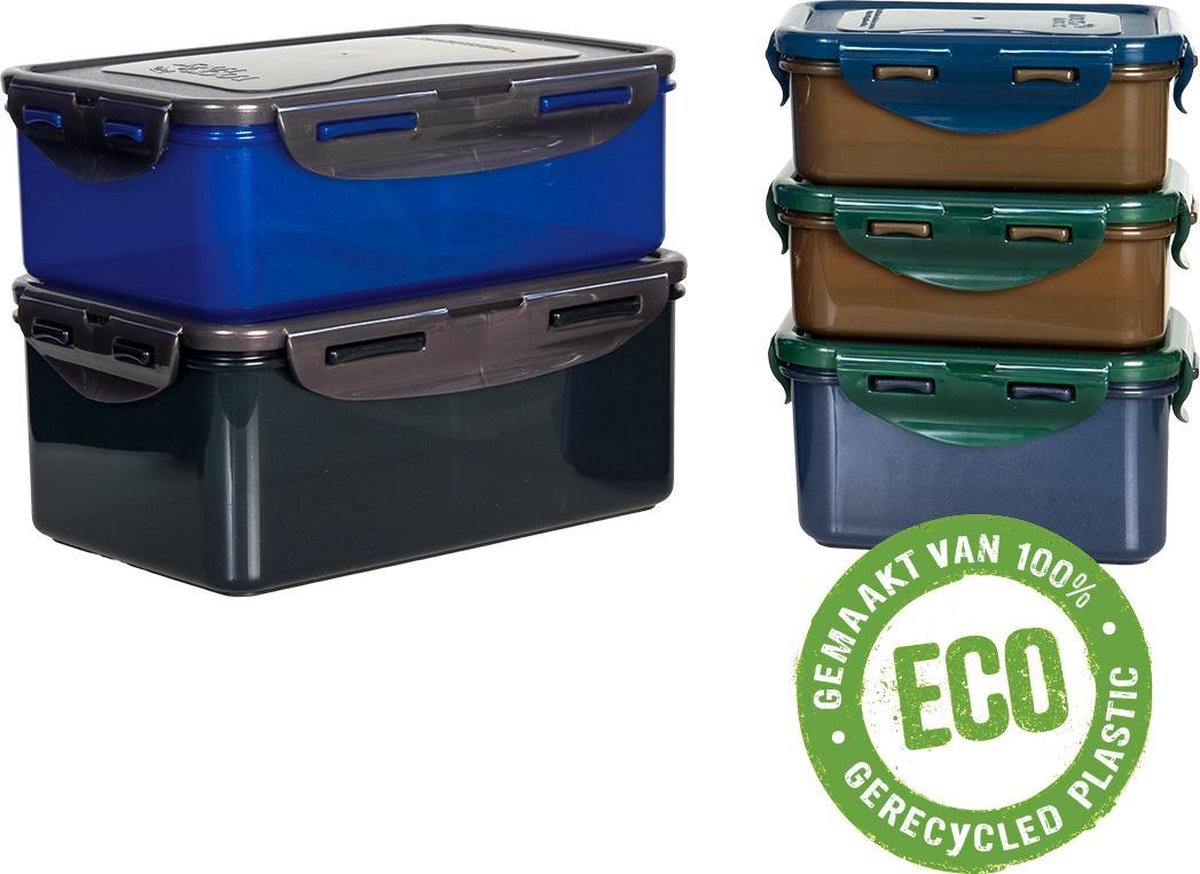 Lock&Lock ECO Vershoudbakjes | Lunchbox | Snackdoosjes – Duurzaam – Zero waste – 100% gerecycled plastic