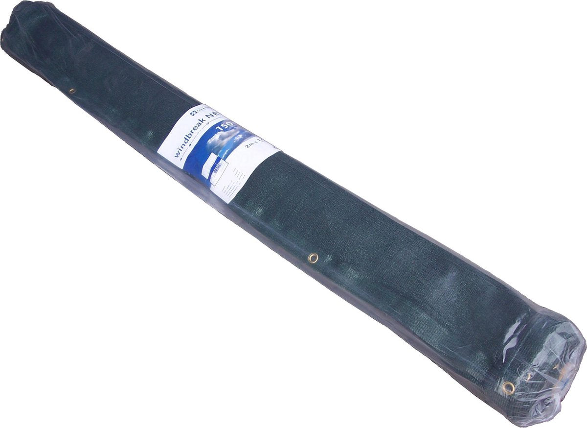 Winddoek - 2 x 12 m | Windbreekgaas | Bouwheknet |Tennisdoek