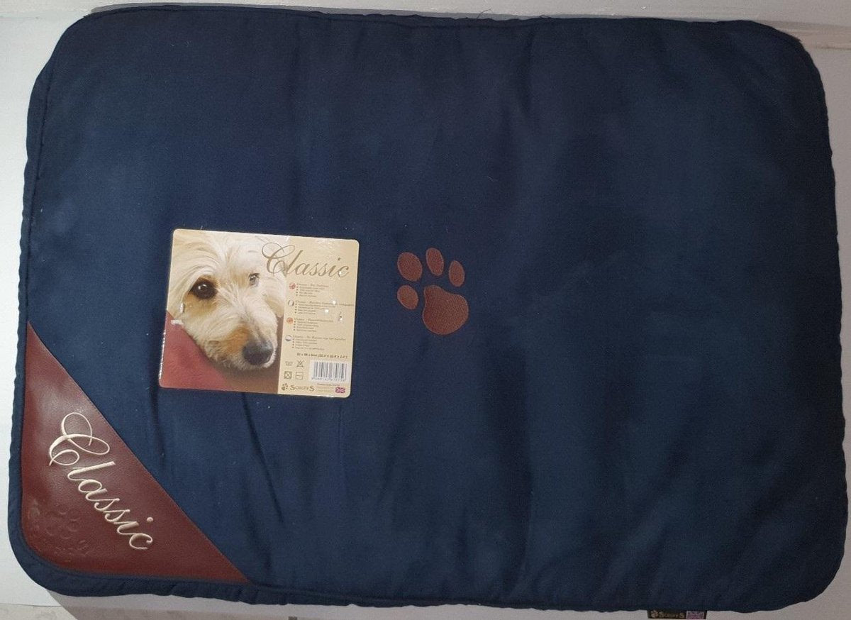 Scruffs Classic Duvet - 82 x 58 x 6 cm - Blauw/Blue