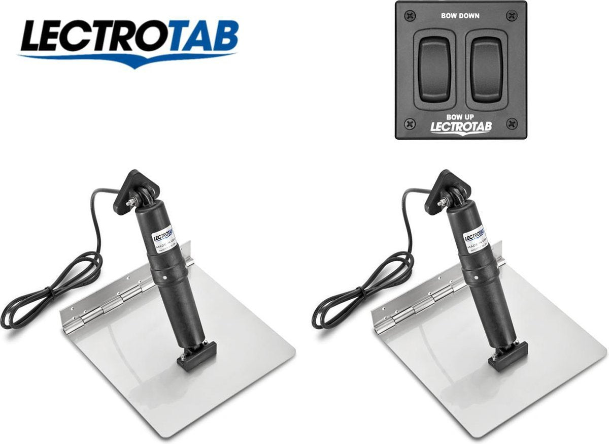 Lectrotab 12 Volt RVS Trimplaten XKAF9X24