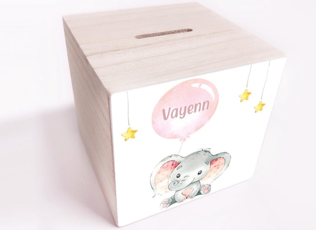 BrandLux Spaarpot | Olifantje roze