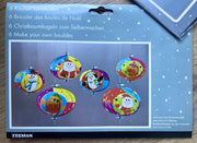 6 Knutsel kerstballen