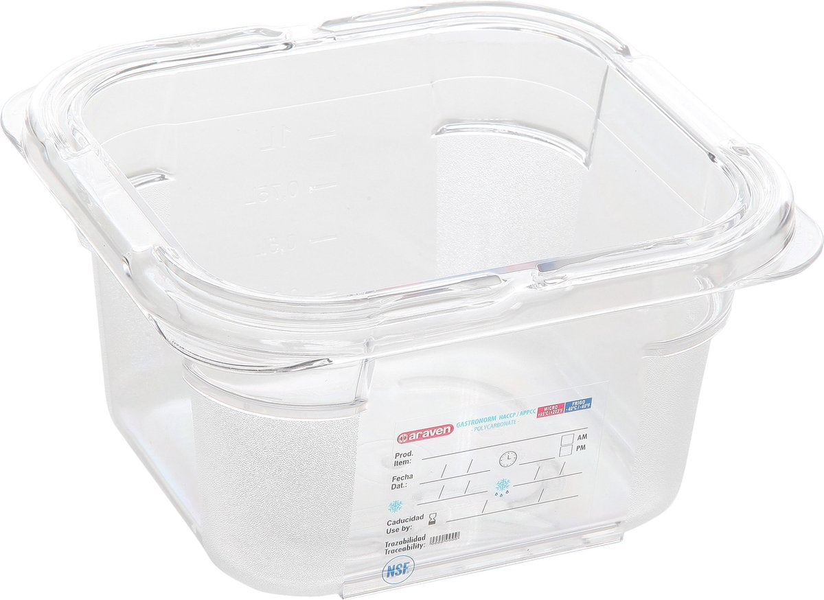 Araven Foodbox - 1L5 - Transparant