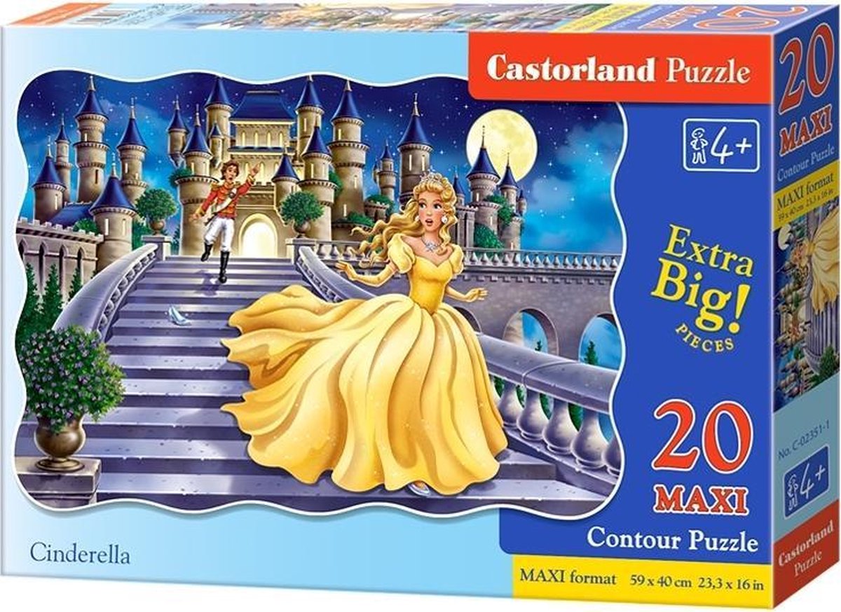 Cinderella - 20 stukjes MAXI