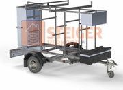 Steigeraanhanger 250 cm afsluitbaar