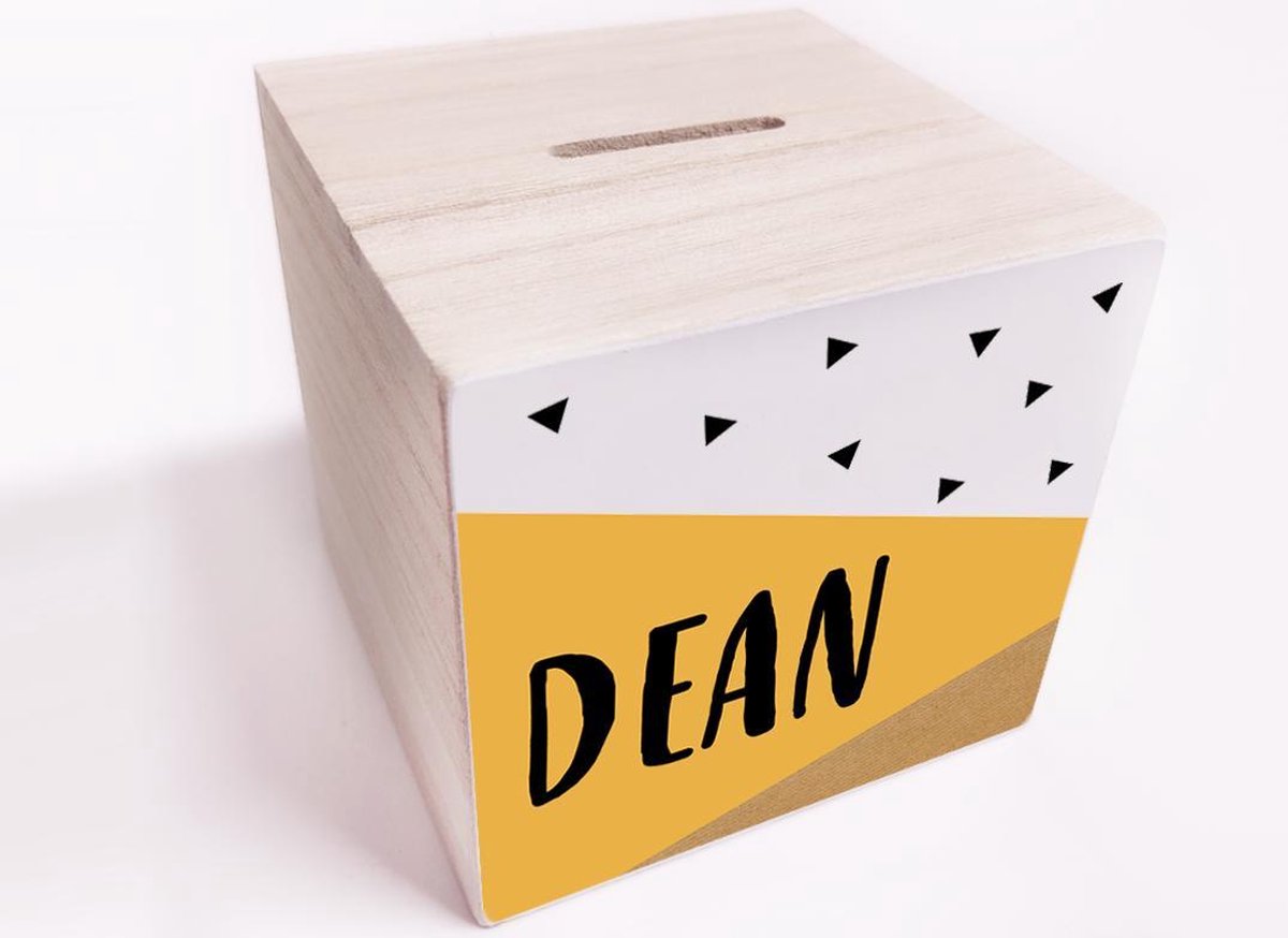 BrandLux Spaarpot | Kraft yellow