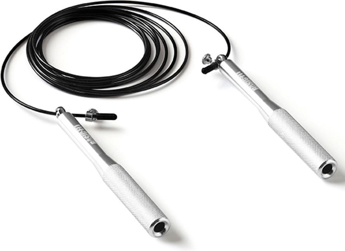 Basic-Fit Verstelbaar Springtouw - Speed Rope - Jump Rope - Met kogellager - Aluminium handvat