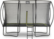 EXIT Silhouette trampoline 244x366cm met ladder - zwart