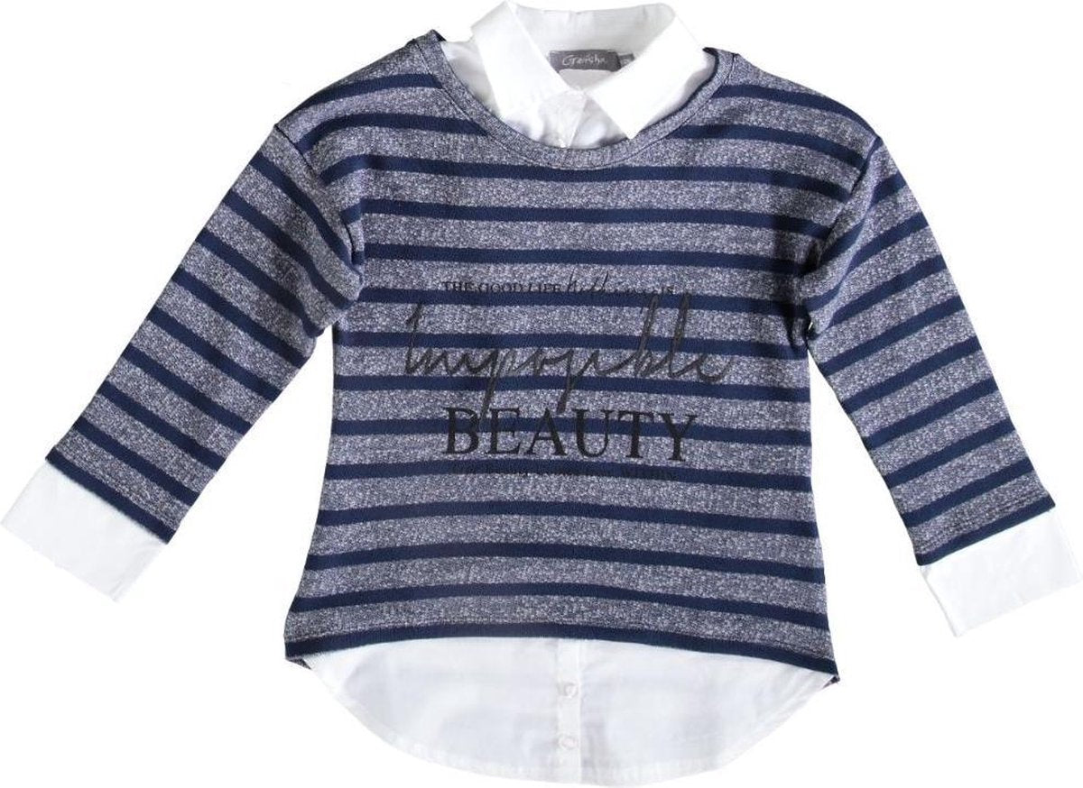 Geisha jeans Sweat vrouwen - navy - 164