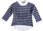 Geisha jeans Sweat vrouwen - navy - 164