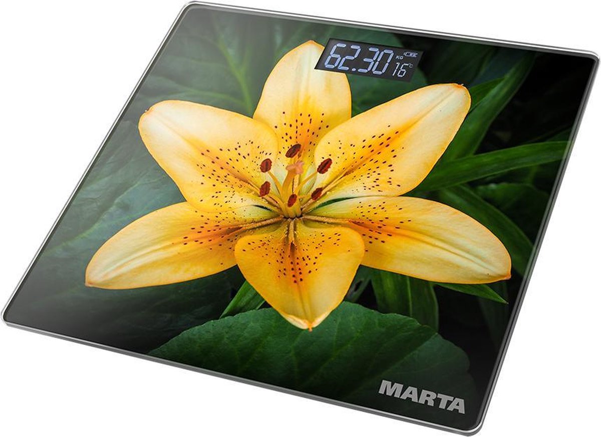MARTA MT-1676 Personenweegschaal|temp indicatie|lilly