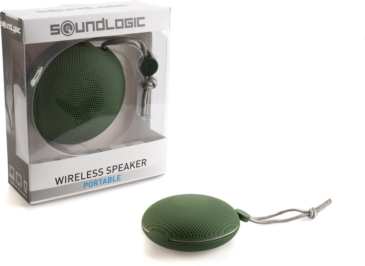 Soundlogic portable wireless speaker- Handige workout speaker- waterbestendig