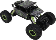 Rock Through - 1:18 - 4WD Rally Car - RC Auto - Draadloos - All Terrain-Rock Crawler-Road Monster Truck-Rally Wagen-Lengte 26 cm-Bestuurbare Auto Met Afstandbediening-Direct Leverbaar-Stoere Truck-Conqueror