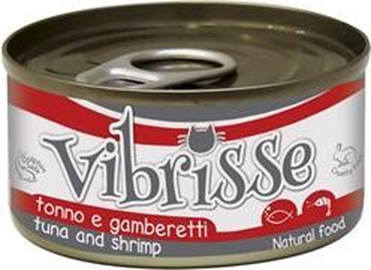 Vibrisse cat tonijn / garnalen - 70 gr - 24 stuks
