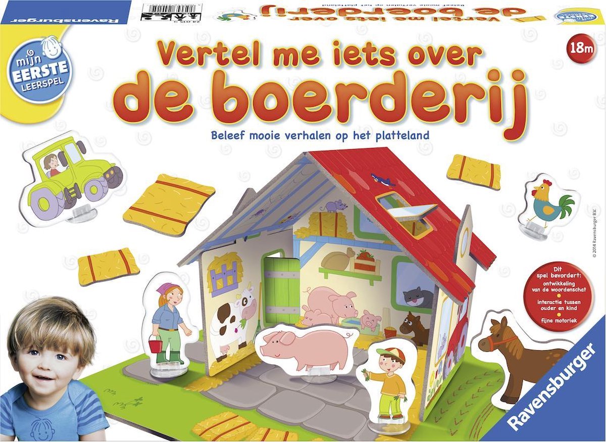 Ravensburger Vertel me wat over de boerderij