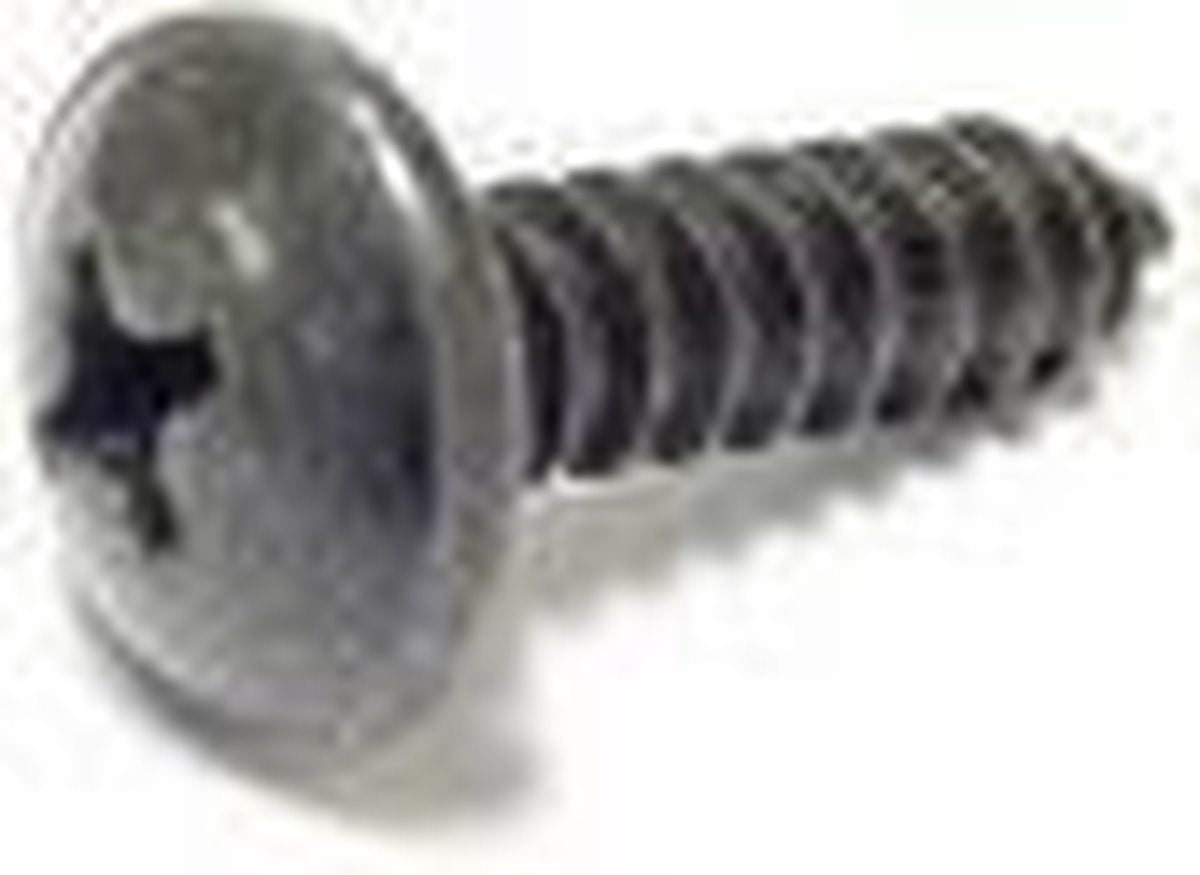 Scooterparker Bofix 3.5x16 met ring - zwart (25 stuks)